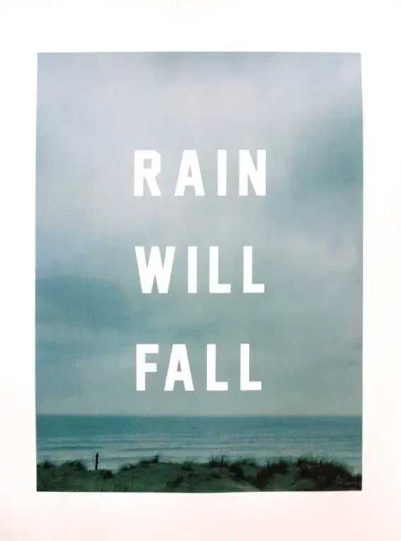 Dave Buonaguidi, ‘Rain Will Fall’, 2022, Print, Screenprint, null, 
