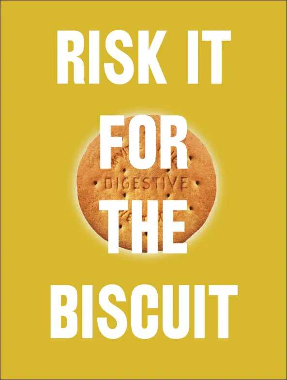 Dave Buonaguidi, ‘Risk It For The Biscuit’, 2019, Print, Archival Inkjet on Somerset Satin Enhanced 330gsm Paper, null, Numbered