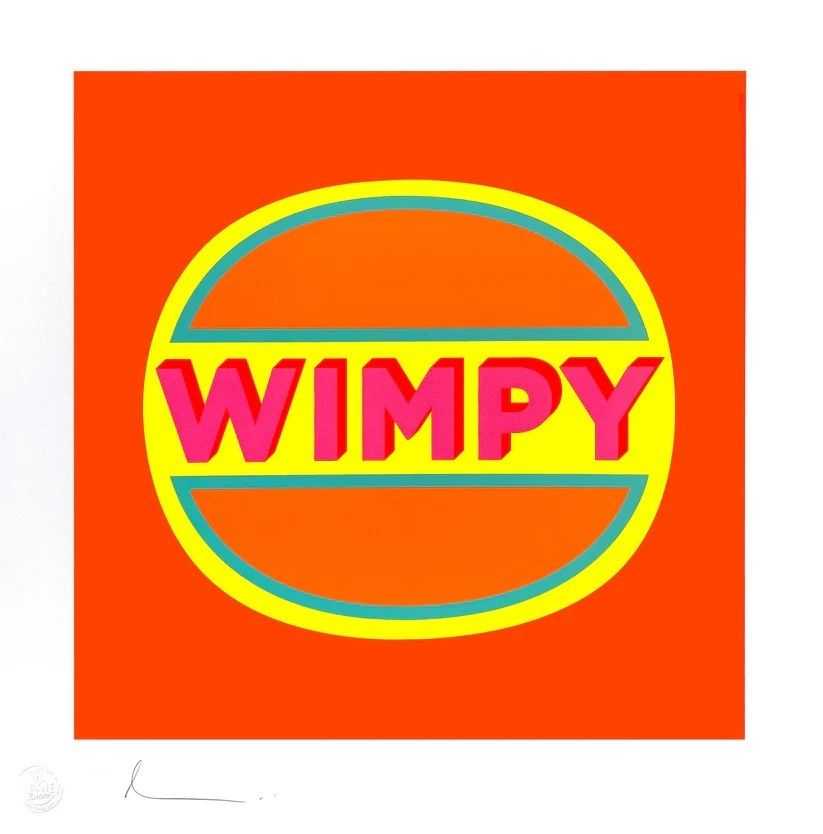 Dave Buonaguidi, ‘WIMPY’, 2023, Print, 6 Colour Screenprint on Somerset Radiant White 410gsm Paper, null, Numbered