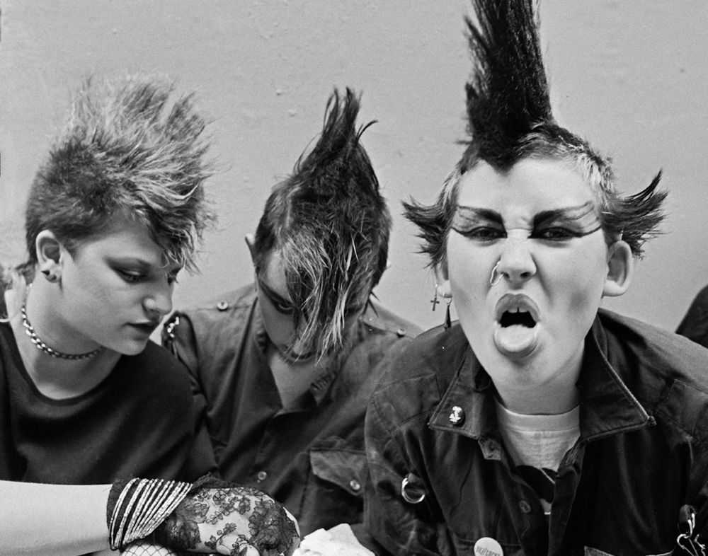 Dave Hogan, ‘Punks’, 1983, Print, Archival Pigment Print, null, 