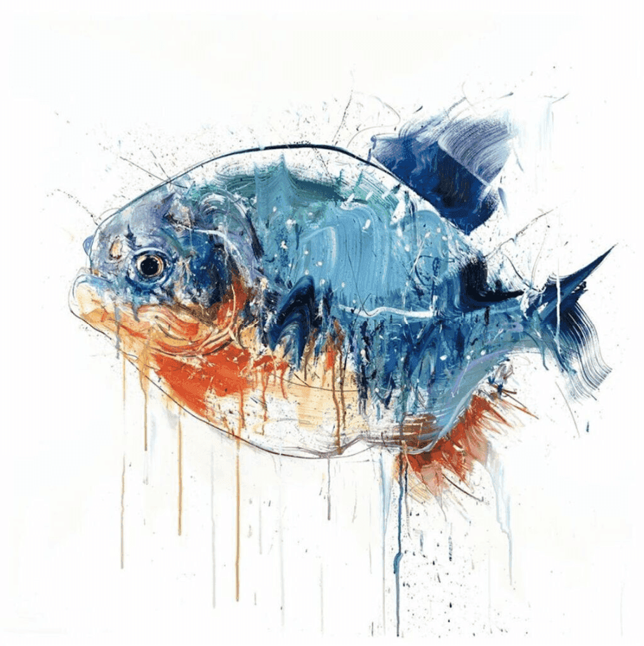 Dave White, ‘Piranha - Large’, 2018, Print, Giclée print on paper, null, 