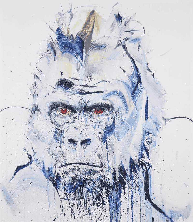 Dave White, ‘Silverback III’, 2018, Print, Giclée print in colours on wove, null, 