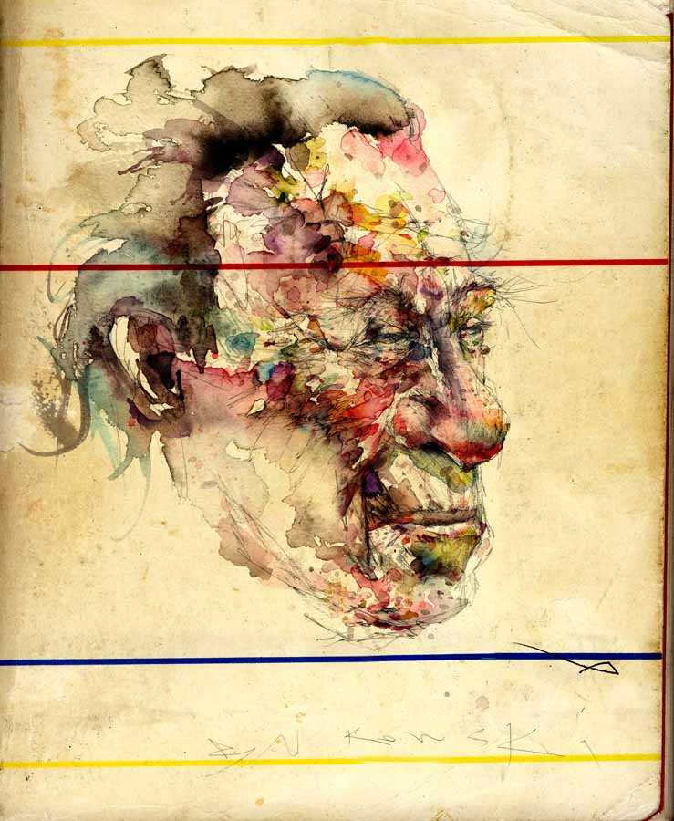 David Choe, ‘Chinaski’, 15-04-2010, Print, Pigment print on paper, Self-released, Numbered