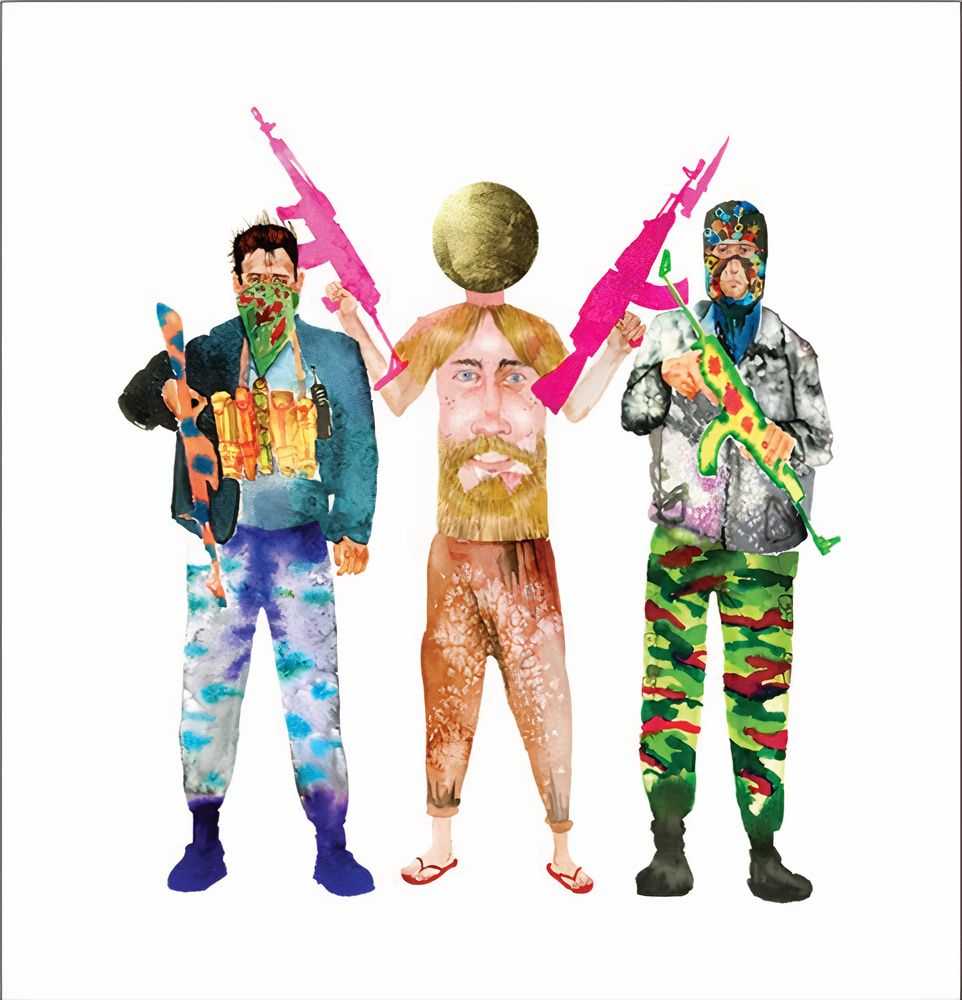 David Choe, ‘Hug Ambassadors (San Diego Comicon Edition)’, 17-06-2013, Print, Pigment print on paper, Trapeze Editions, Numbered