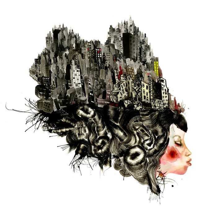 David Choe, ‘Tokyo Girl’, 03-12-2010, Print, Pigment print on paper, Trapeze Editions, Numbered