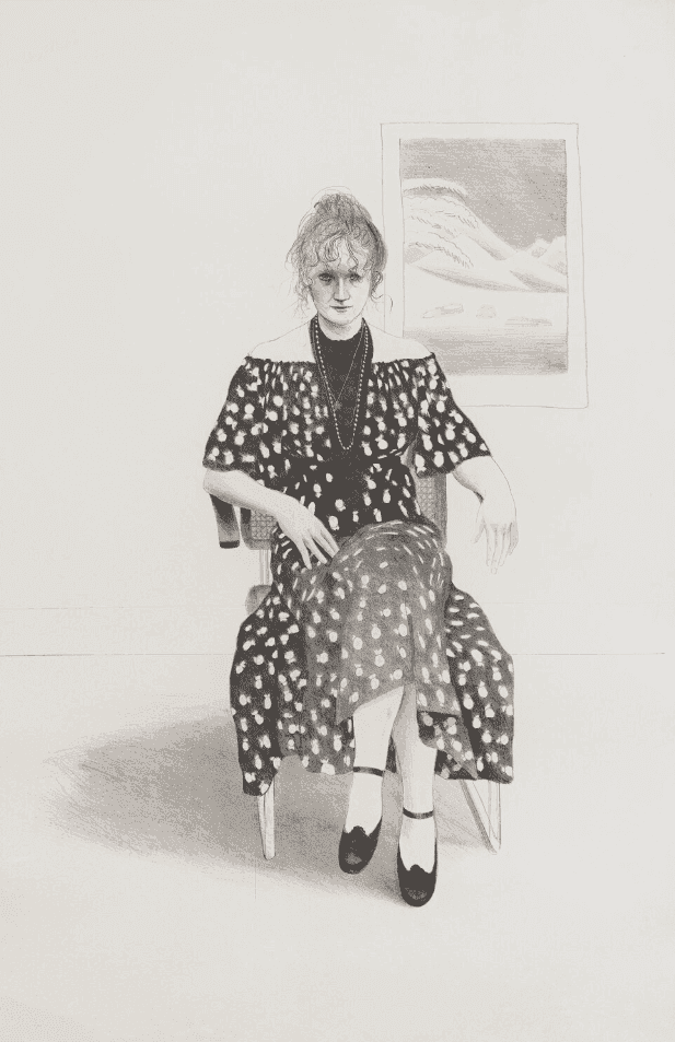 David Hockney, ‘Celia, 8365 Melrose Avenue, Hollywood’, 1973, Print, Lithograph, on Arches paper, null, Numbered