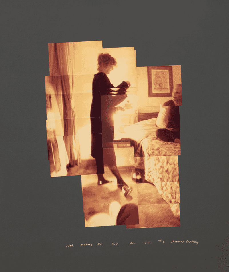 David Hockney, ‘Celia Making Tea’, 1982, Print, Photo-collage in colors mounted to board, null, Numbered