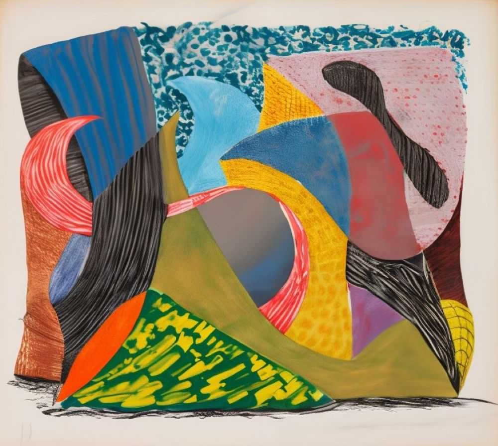 David Hockney, ‘Going Out’, 1993, Print, Lithograph and screenprint in colors, on Arches paper, null, Numbered