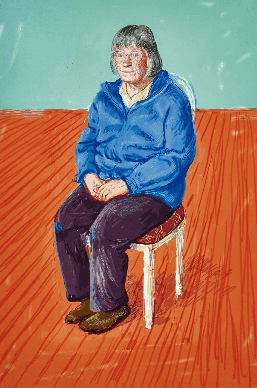 David Hockney, ‘Margaret Hockney’, 2008, Print, Inkjet printed computer drawing on paper, null, Numbered