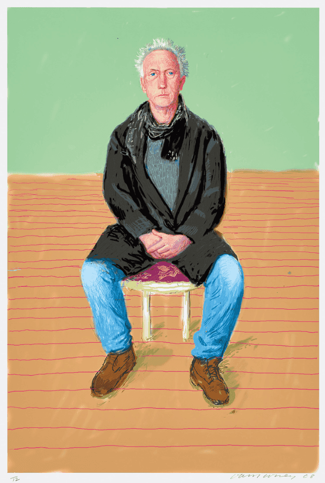 David Hockney, ‘Maurice Payne’, 2008, Print, Etching, on wove paper, null, Numbered