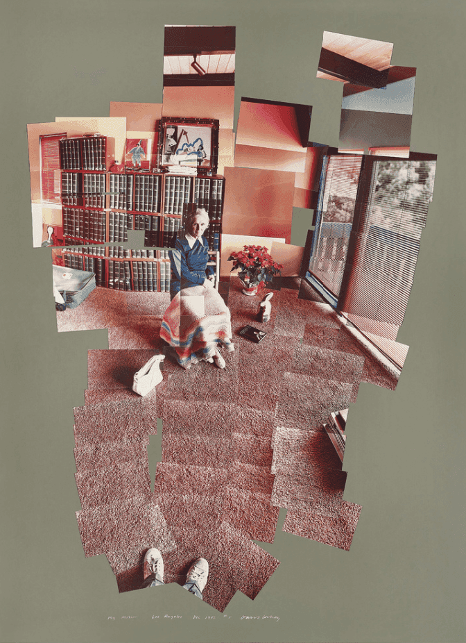 David Hockney, ‘My Mother, Los Angeles, Dec’, 1982, Print, Photo collage, null, Numbered