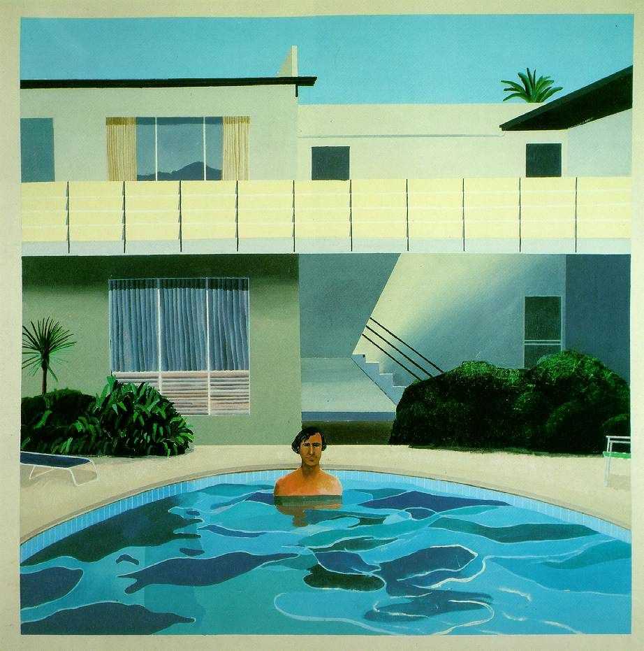 David Hockney, ‘Nicholas Wilder’, 1976, Print, Acrylic on canvas, null, Numbered
