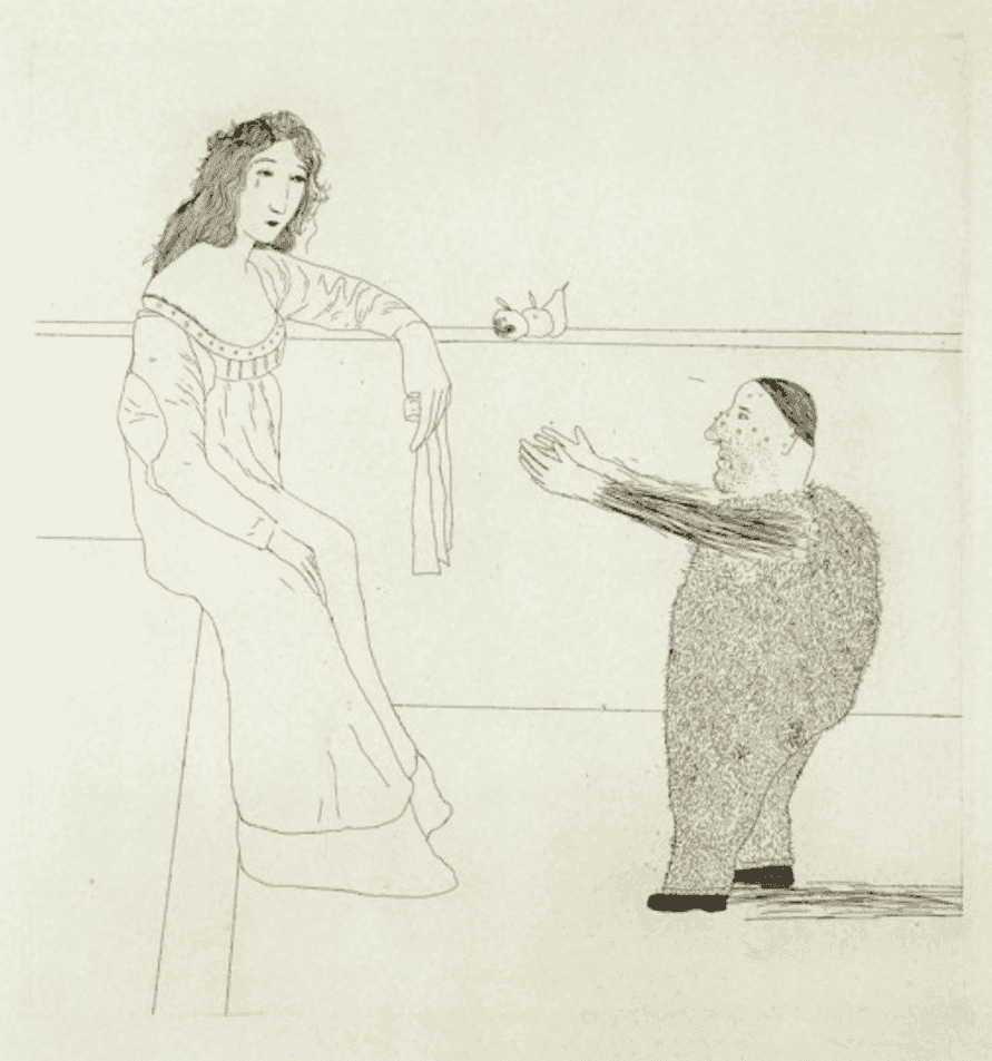 David Hockney, ‘Pleading For The Child’, 1969, Print, Etching on Hodgkinson paper, null, Numbered