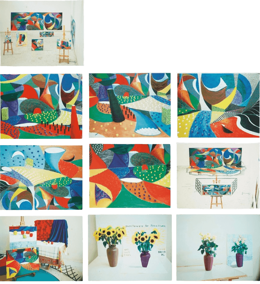 David Hockney, ‘Snails Space - Complete Set’, 1995, Print, Digital inkjet print on Somerset wove paper, null, Numbered