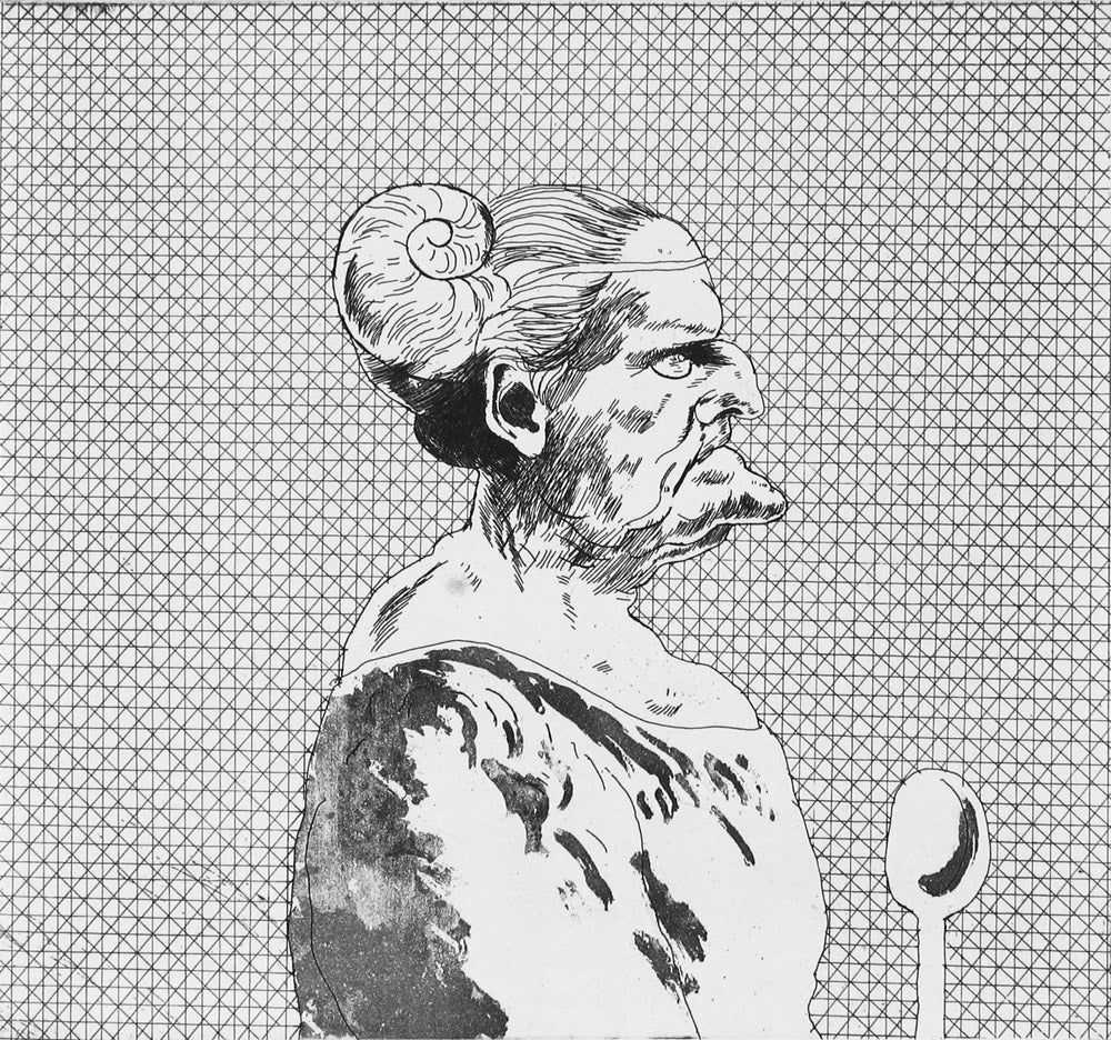 David Hockney, ‘The Cook’, 1969, Print, Etching & Aquatint on Hodgkinson handmade paper., null, Numbered