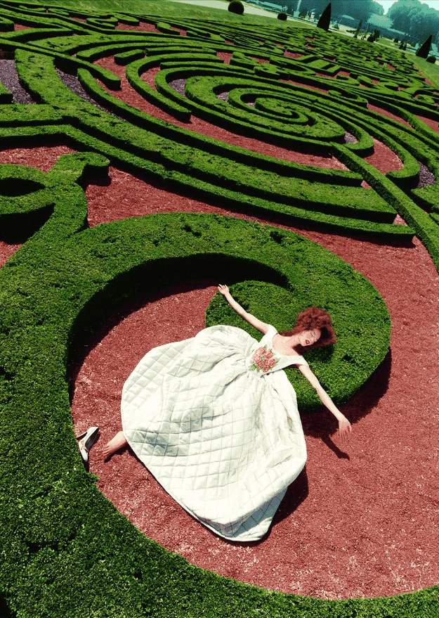 David LaChapelle, ‘Collapse in a Garden’, 1995, Print, C-Print, null, 