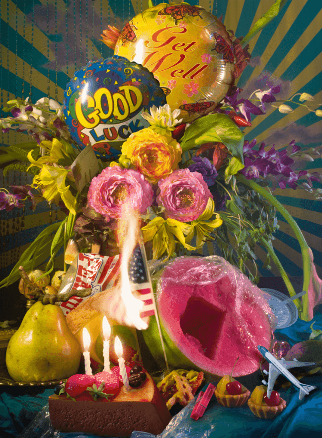 David LaChapelle, ‘Earths Laughs in Flowers - America’, 2011, Print, Chomogenic Print on Dibond, null, Numbered