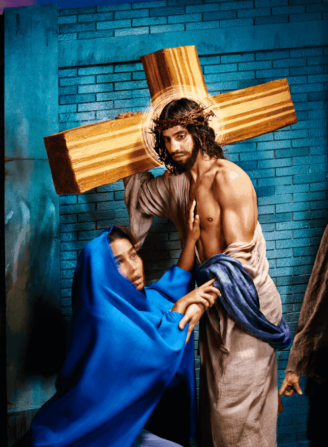 David LaChapelle, ‘IV - He Meets His Mother’, 2023, Print, Pigment print on Dibond, null, Numbered