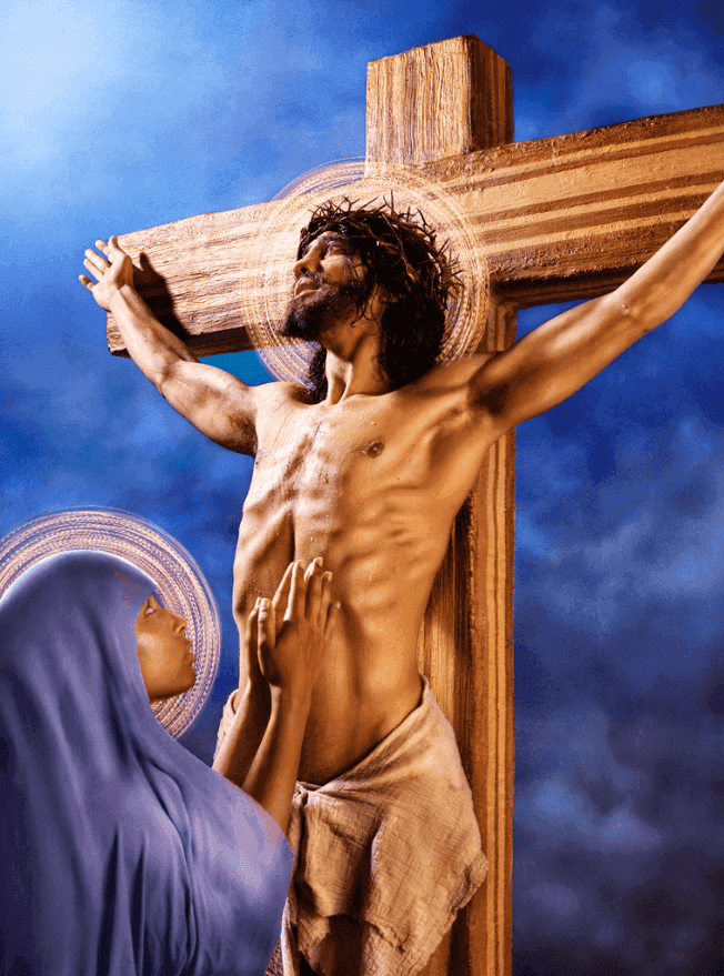 David LaChapelle, ‘XII - He Dies on the Cross’, 2023, Print, Pigment Print on Dibond, null, 