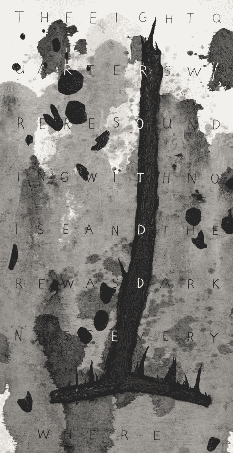 David Lynch, ‘The Eight Quarters’, 1998, Print, Collograph, intaglio, ink wash, Tandem Press, 