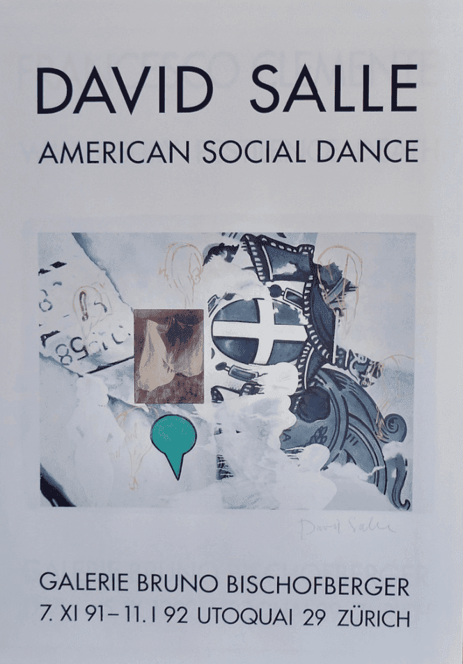 David Salle, ‘American Social Dance’, 1991, Print, Paper, Galerie Bruno Bischofberger, Numbered