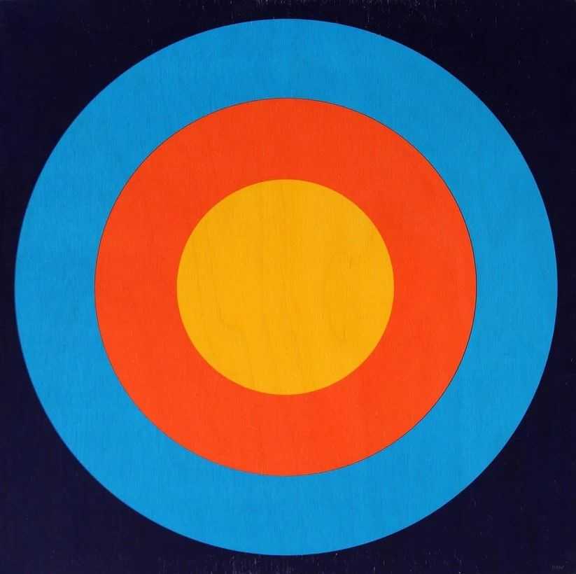 David Wightman, ‘C’, 2014, Print, 4 Colour Screenprint on 6mm Ply, null, Numbered