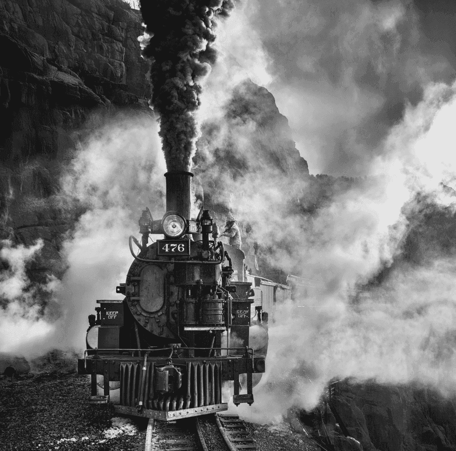 David Yarrow, ‘Trainspotting’, 2025, Print, Archival pigment print, null, 