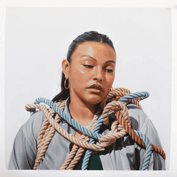 Delfin Finley, ‘Paloma Elsesser’, 2020, Print, Archival ink printed on 290 gsm fine art paper with deckled edges, null, Numbered, Framed