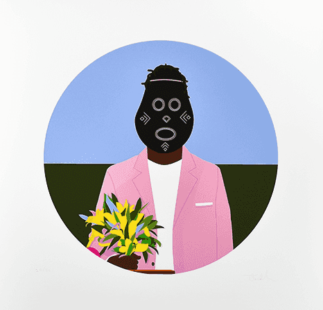 Dennis Osadebe, ‘Flower Boy’, 2019, Print, Pigment print on Hahnemühle Photo Rag Ultra Smooth Paper, Moosey Art, Numbered