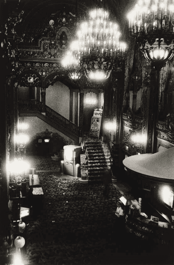 Diane Arbus, ‘Movie Theater Lobby, N.Y.C.’, 1958, Print, Silver Gelatin Print, null, 