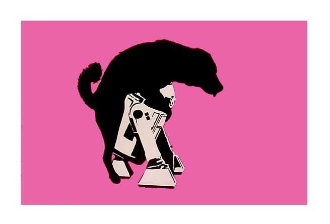 Dolk, ‘Puppy Love’, 2005, Print, Screenprint, Pictures On Walls, Numbered