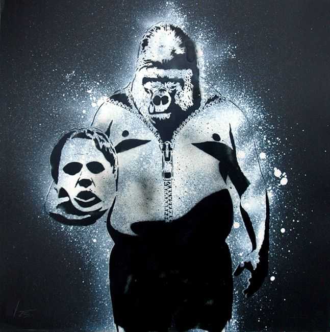 Dolk, ‘The Ape’, 24-11-2009, Print, Screenprint on Conqueror Conoisseur Soft White 300gsm, Studiocromie, Numbered