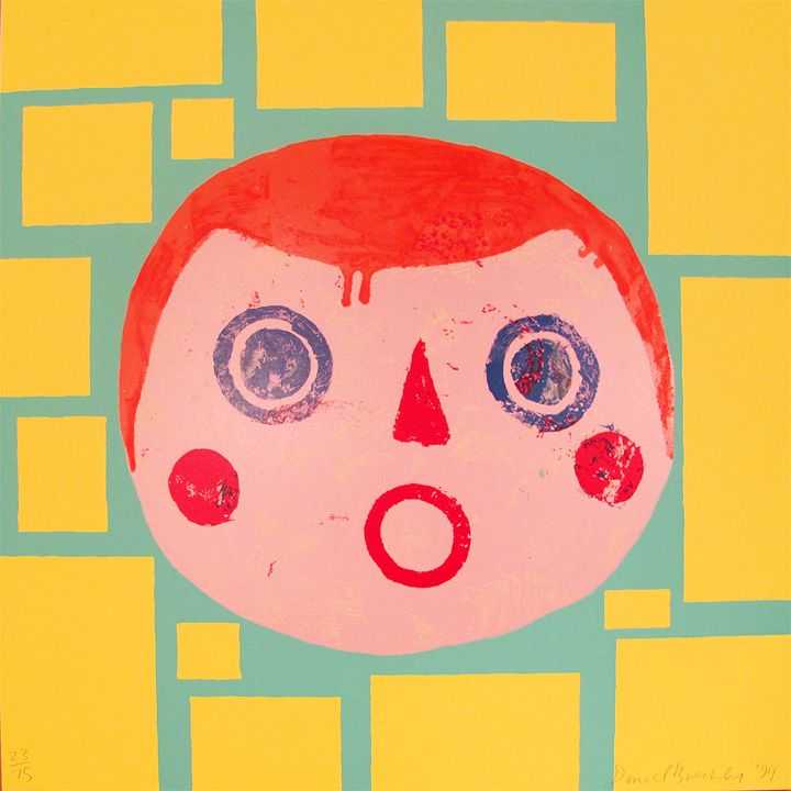 Donald Baechler, ‘Coney Island I’, 1994, Print, Screenprint, null, Numbered, Dated
