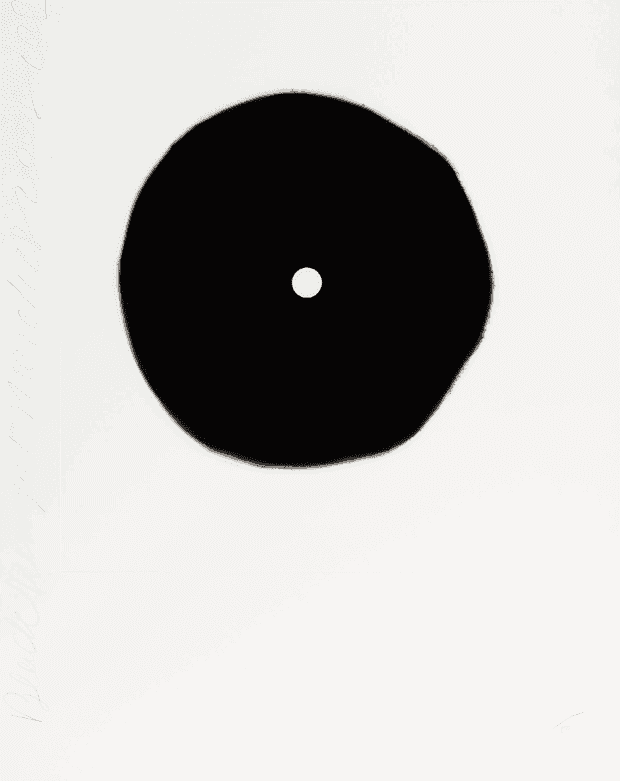 Donald Sultan, ‘Black Trumpet’, 2008, Print, Etching with aquatint printed in colours with collage, null, Numbered, Dated