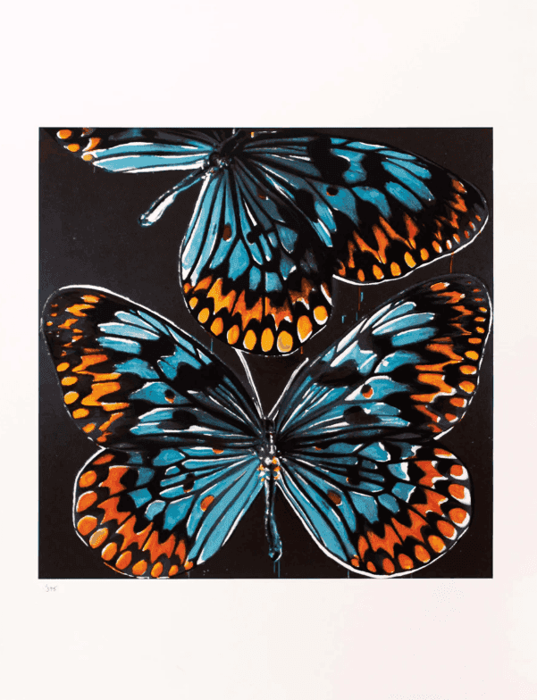 Donald Sultan, ‘Untitled (Butterflies)’, 1998, Print, Serigraph on paper, null, Numbered