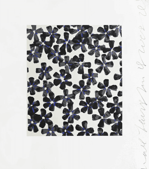 Donald Sultan, ‘Wallflower 14’, 2008, Print, Screenprint on paper, null, Numbered