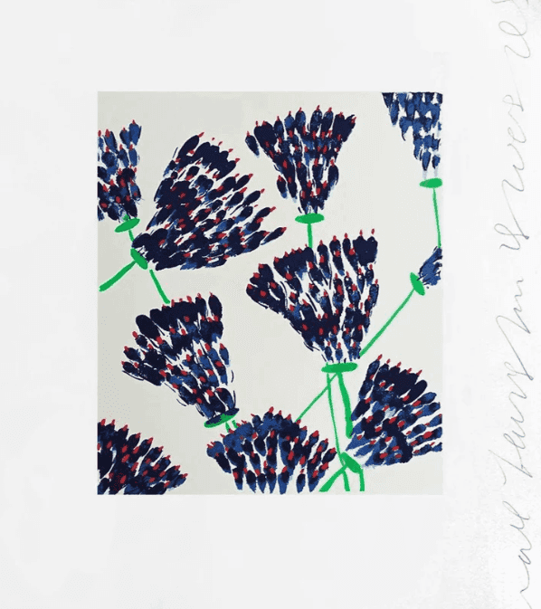 Donald Sultan, ‘Wallflower 16’, 2008, Print, Screenprint on paper, null, Numbered