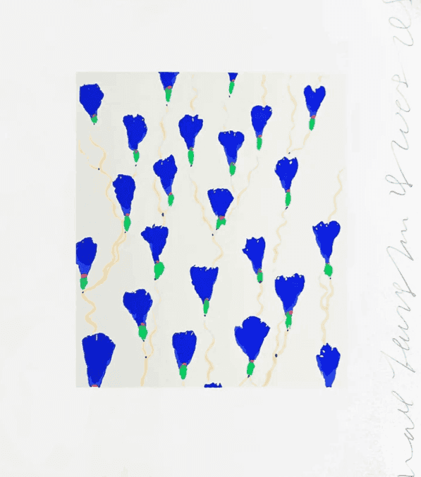 Donald Sultan, ‘Wallflower 19’, 2008, Print, Screenprint on paper, null, Numbered
