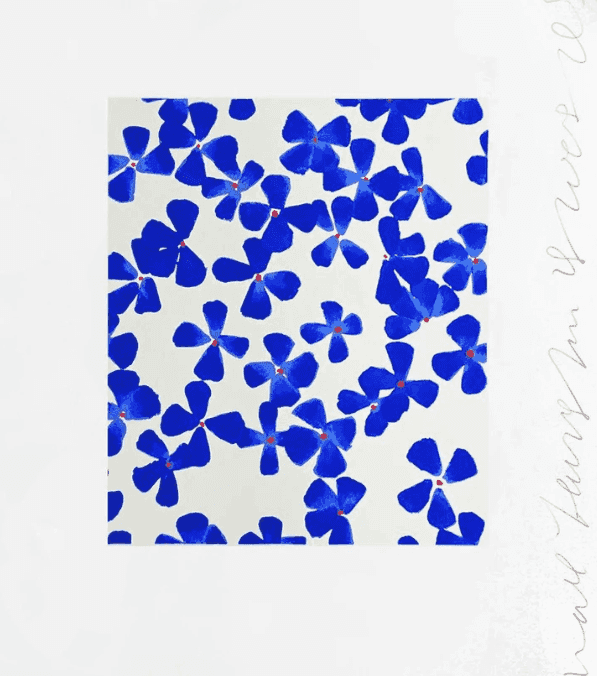 Donald Sultan, ‘Wallflower 1’, 2008, Print, Screenprint on paper, null, Numbered