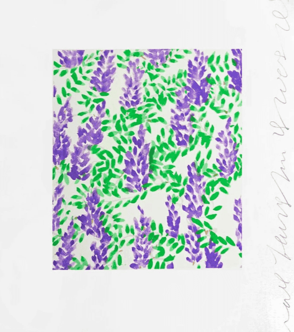 Donald Sultan, ‘Wallflower 27’, 2008, Print, Screenprint on paper, null, Numbered