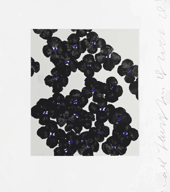 Donald Sultan, ‘Wallflower 35’, 2008, Print, Screenprint on paper, null, Numbered
