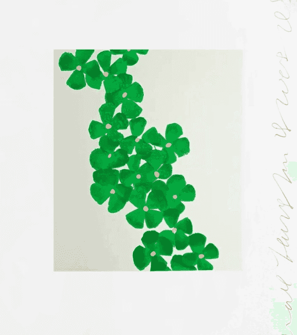 Donald Sultan, ‘Wallflower 6’, 2008, Print, Screenprint on paper, null, Numbered