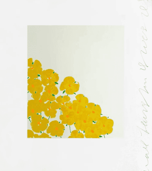Donald Sultan, ‘Wallflower 7’, 2008, Print, Screenprint on paper, null, Numbered