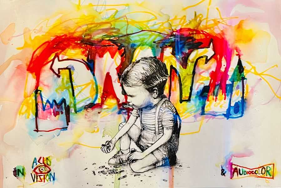 Dran, ‘Audio Color’, 2009, Print, Screen Print, null, Numbered