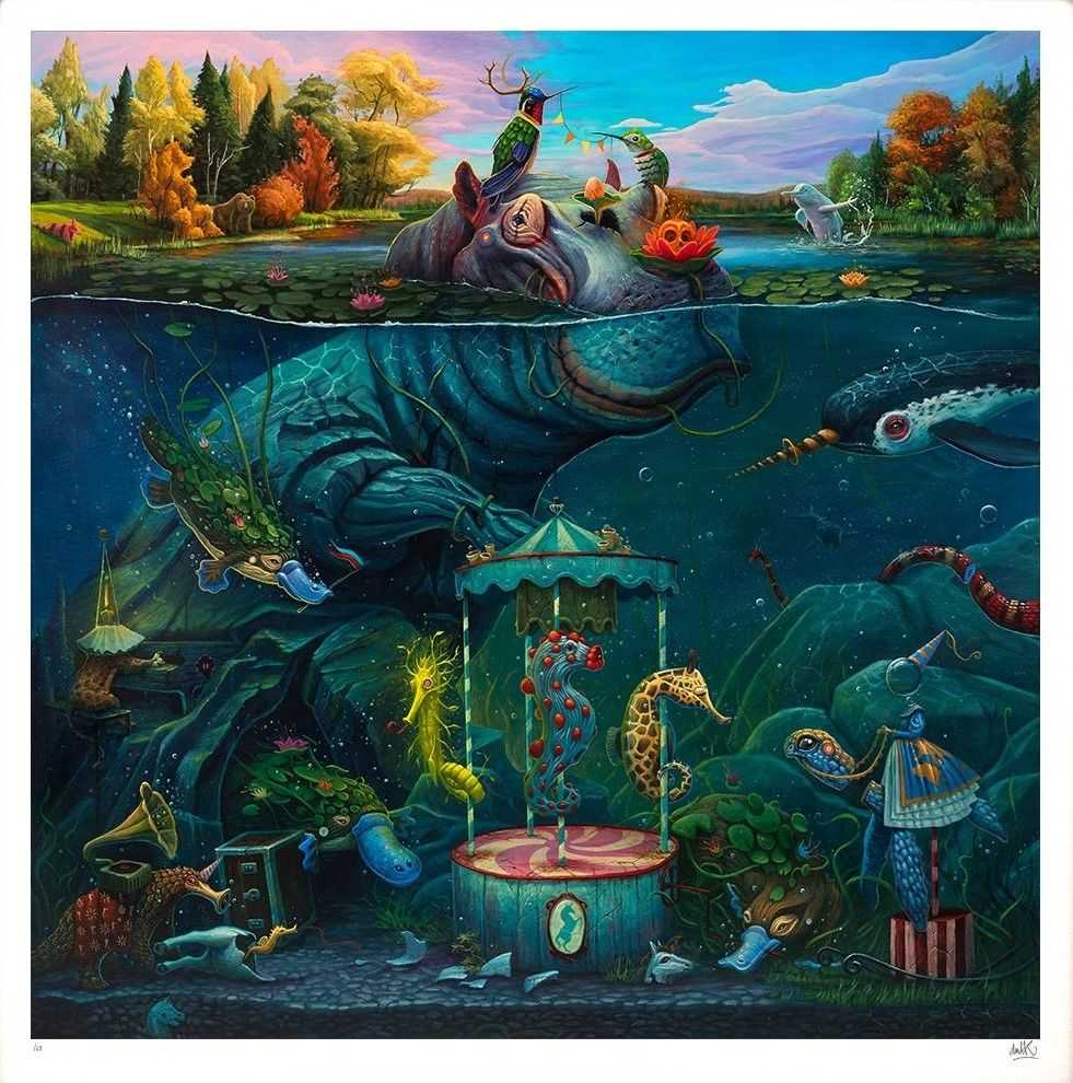 Dulk, ‘Carrousel (First Edition)’, 2019, Print, Giclee Print, Self Released, Numbered