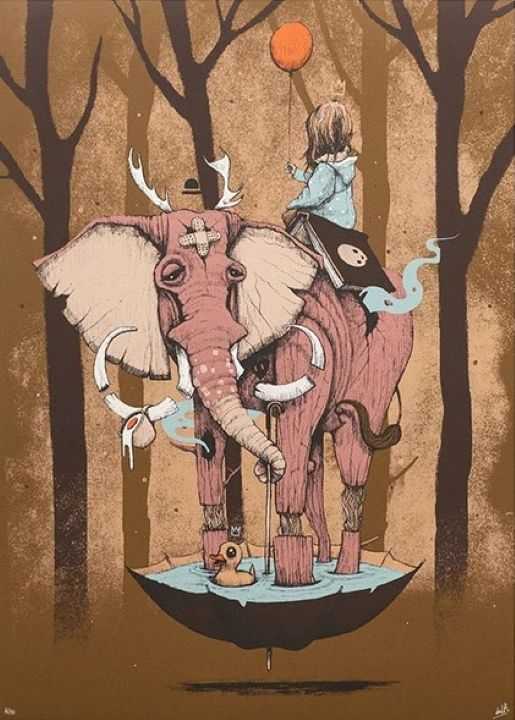 Dulk, ‘Delirious Stories’, 2015, Print, Screen Print, Galleria Varsi,