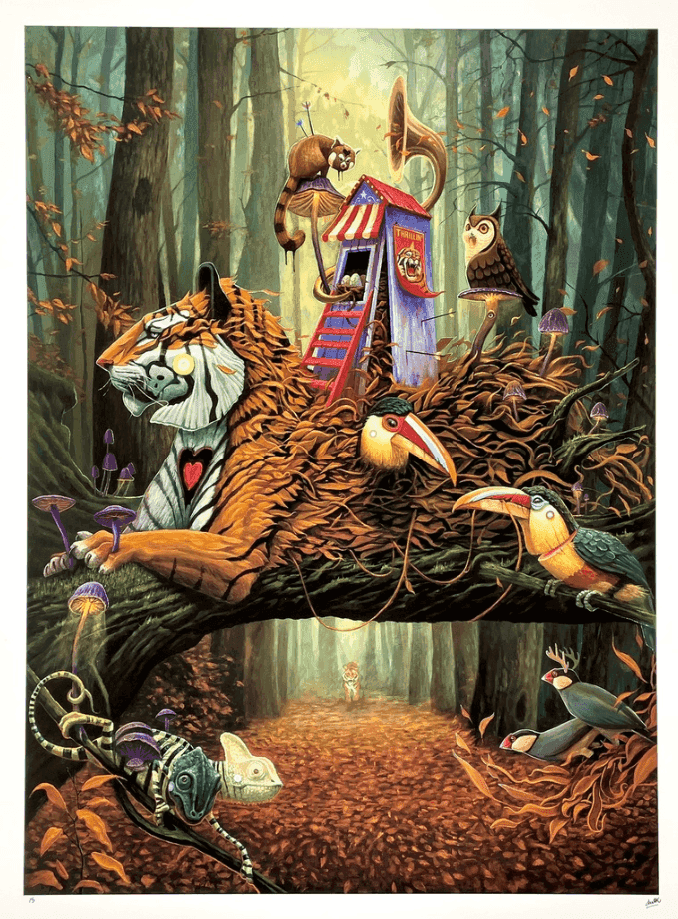 Dulk, ‘Nest’, 2018, Print, Giclee Print, Thinkspace, Numbered