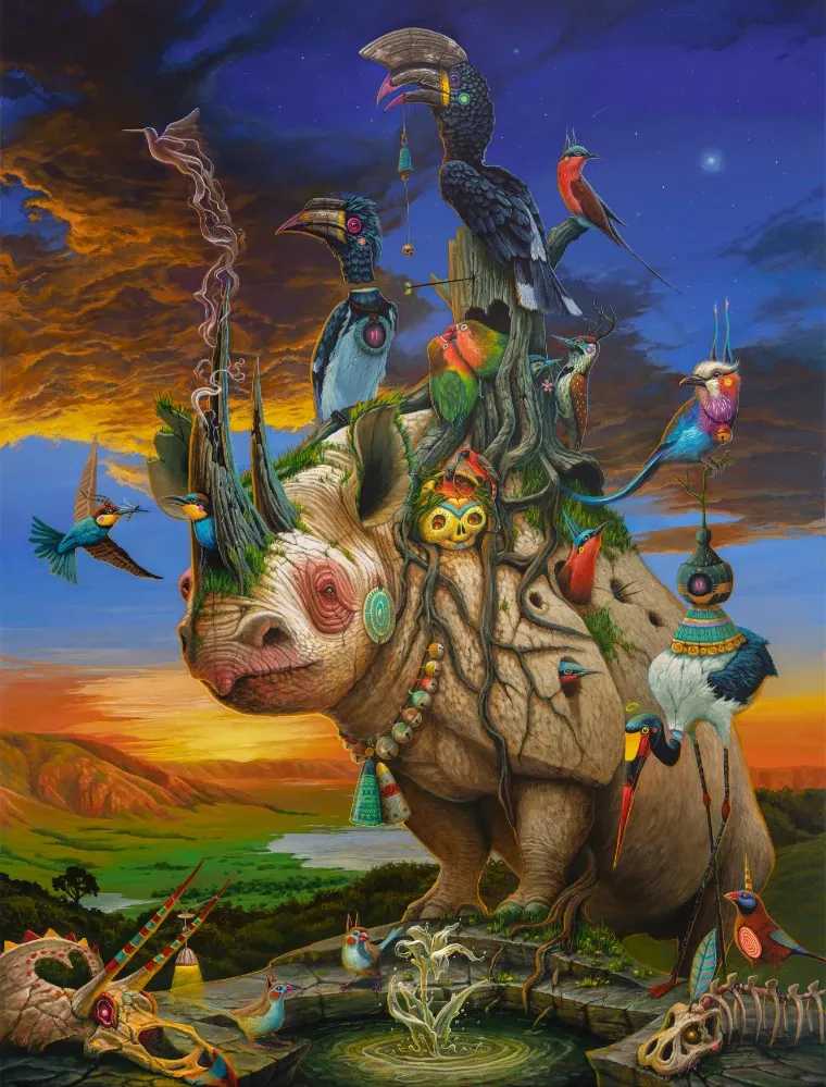 Dulk, ‘Sanctuary’, 2020, Print, Giclee Print, Thinkspace, Numbered, Handfinished
