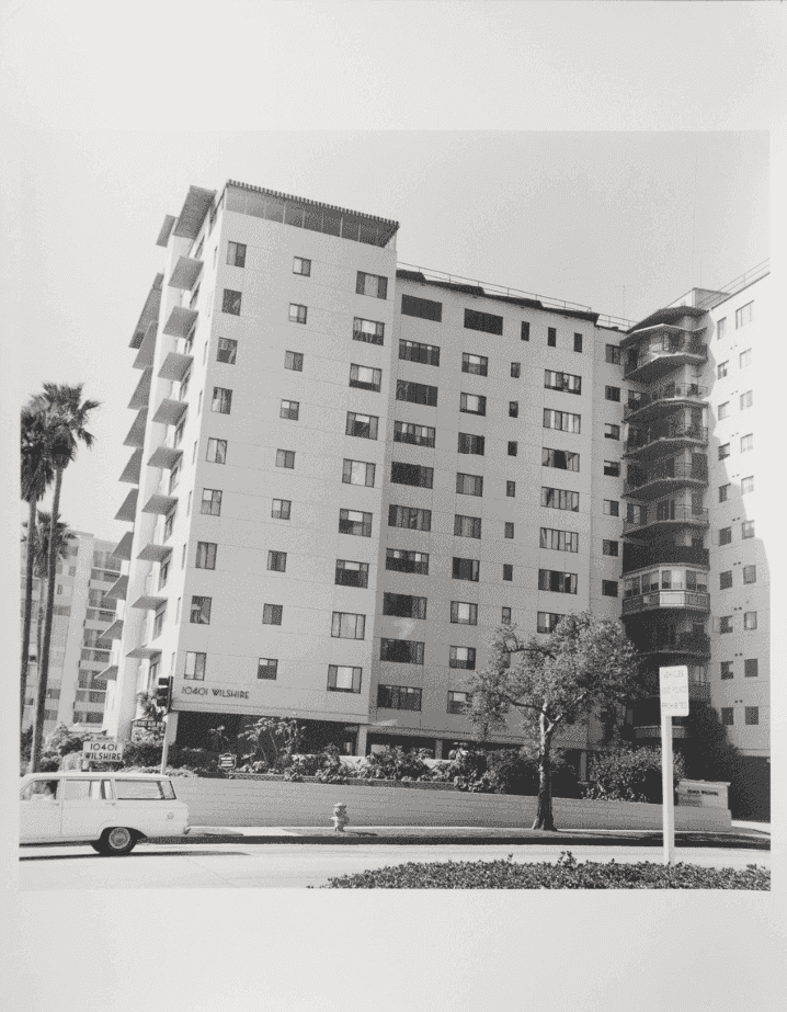 Ed Ruscha, ‘10401 Wilshire’, 2003, Print, Gelatin silver print, null, 