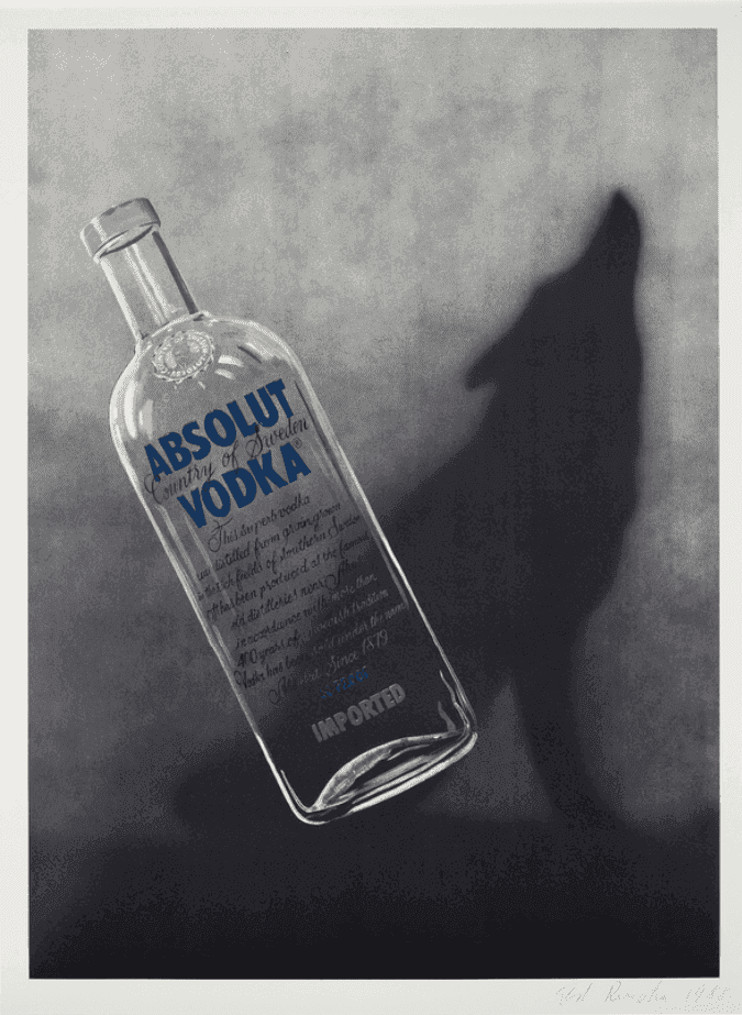 Ed Ruscha, ‘Absolut’, 1988, Print, Offset color lithograph on wove paper, null, Dated